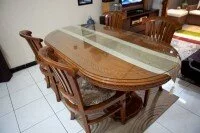 Jual Meja Makan Kayu Jati