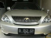 Toyota harrier 240l 2007 silver