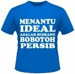 Kaos Bobotoh Persib