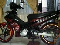 Jupiter MX CW 2010 hitam-merah