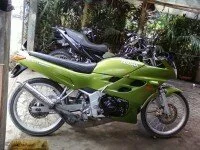 Motor Yamaha touch hijau