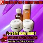 CREAM BABY PINK ORIGINAL [081316077399/28DC4599] 1PAKET CREAM PEMUTIH WAJAH KINCLONG