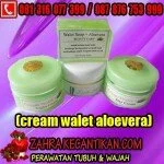 CREAM WALET ALOEVERA [081316077399/28DC4599] ASLI 60% LIUR BURUNG WALET NONMERCURI