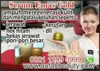 cream walet gold mencerahkan wajah non mercury super herbal