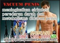 Vacum penis bikin besar &panjang penis 17-25 cm gratis 2 minyak oil