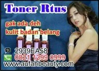 TONER RATU BIKIN KULIT PUTIH MULUS & HILANGKAN BEKAS LUKA