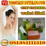 cream walet 2in1 jadikan wajah putih cantik mempesona