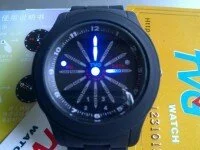 Jam Tangan Led Analog Water Resistant